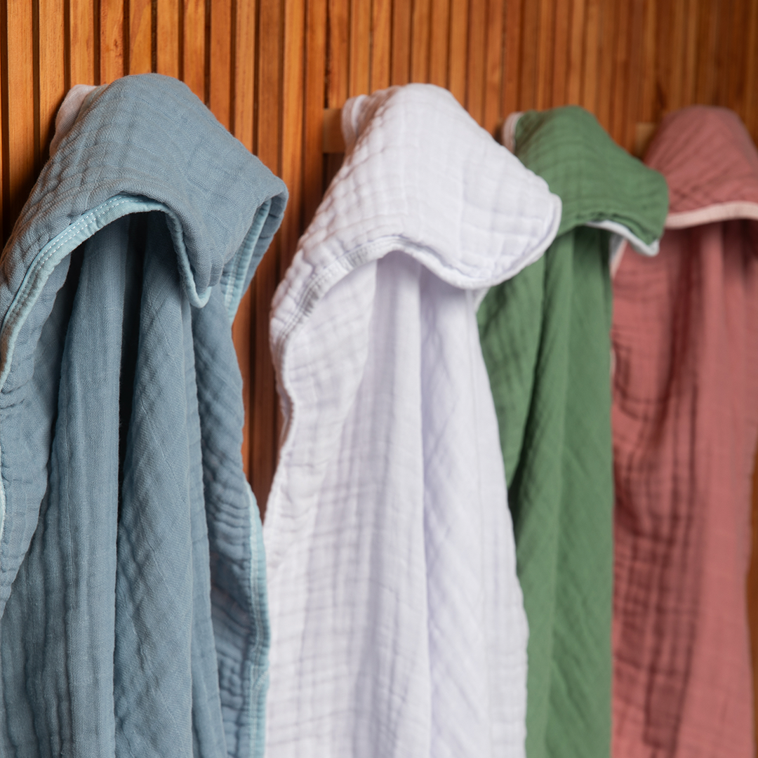 Toalha Soft Capuz de Canto Papi Baby Cores